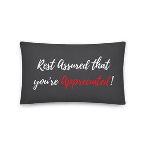 Rest Assured - Throw Pillow