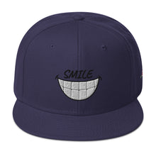 Load image into Gallery viewer, SMILE - Snapback Hat