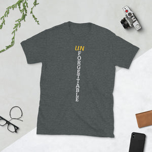 Unforgettable - Short-Sleeve Unisex T-Shirt