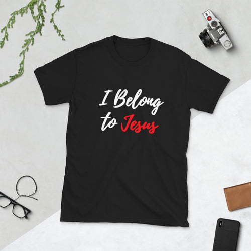 I Belong to Jesus-Short-Sleeve Unisex T-Shirt